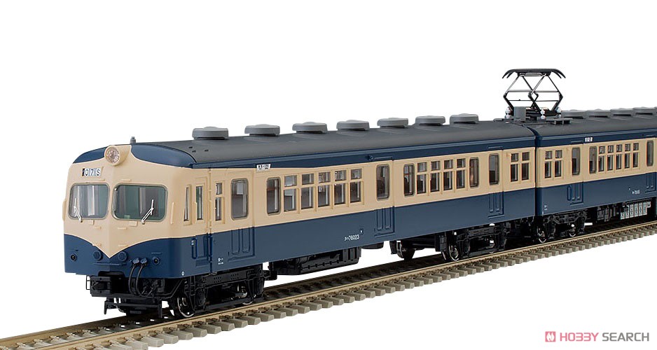 16番(HO) 国鉄 70系電車 (横須賀色) 基本セット (基本・4両セット