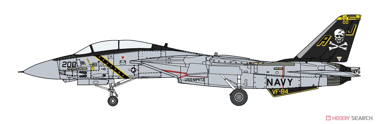 F-14A トムキャット `VF-84 ジョリー ロジャース` (プラモデル