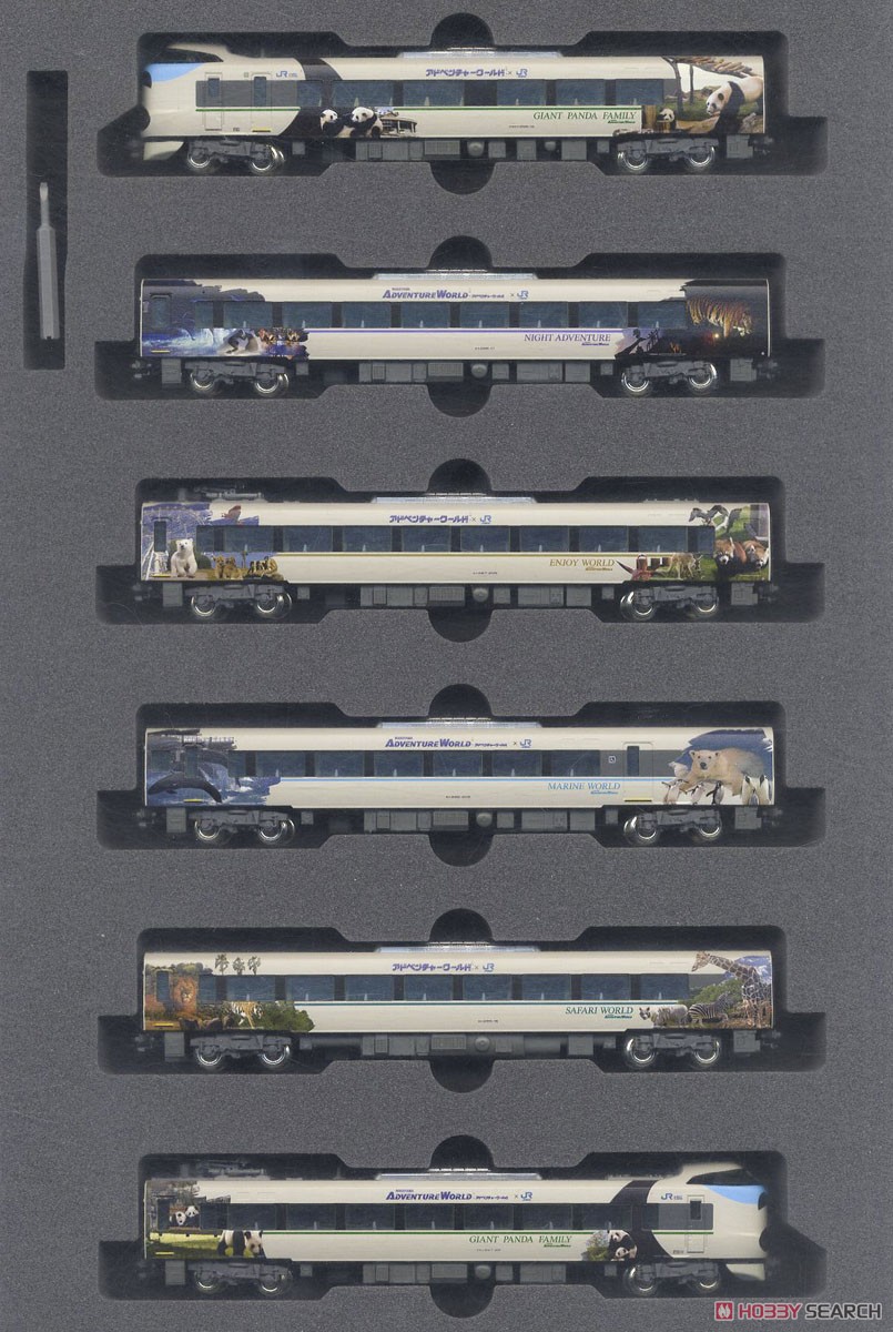 287系 パンダくろしお 「Smileアドベンチャートレイン」 (6両セット