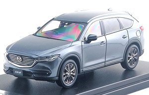 MAZDA CX-8 (2017) マシーングレープレミアムメタリック (ミニカー