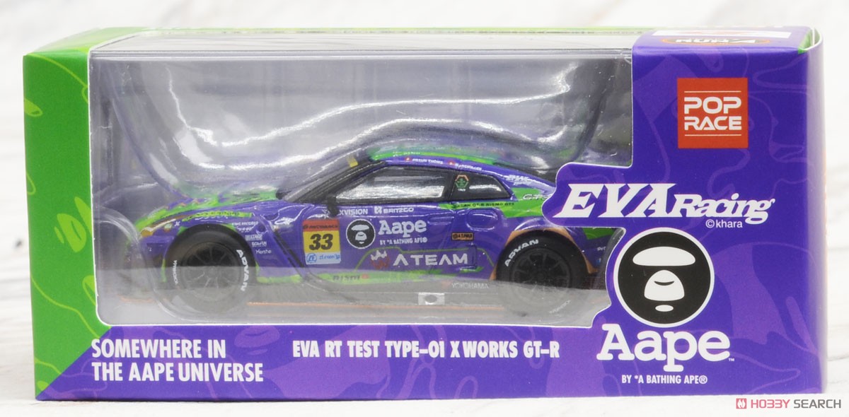 Eva RT Test Type-01 X Works GT-R #33 Super GT GT300 2019 (Diecast