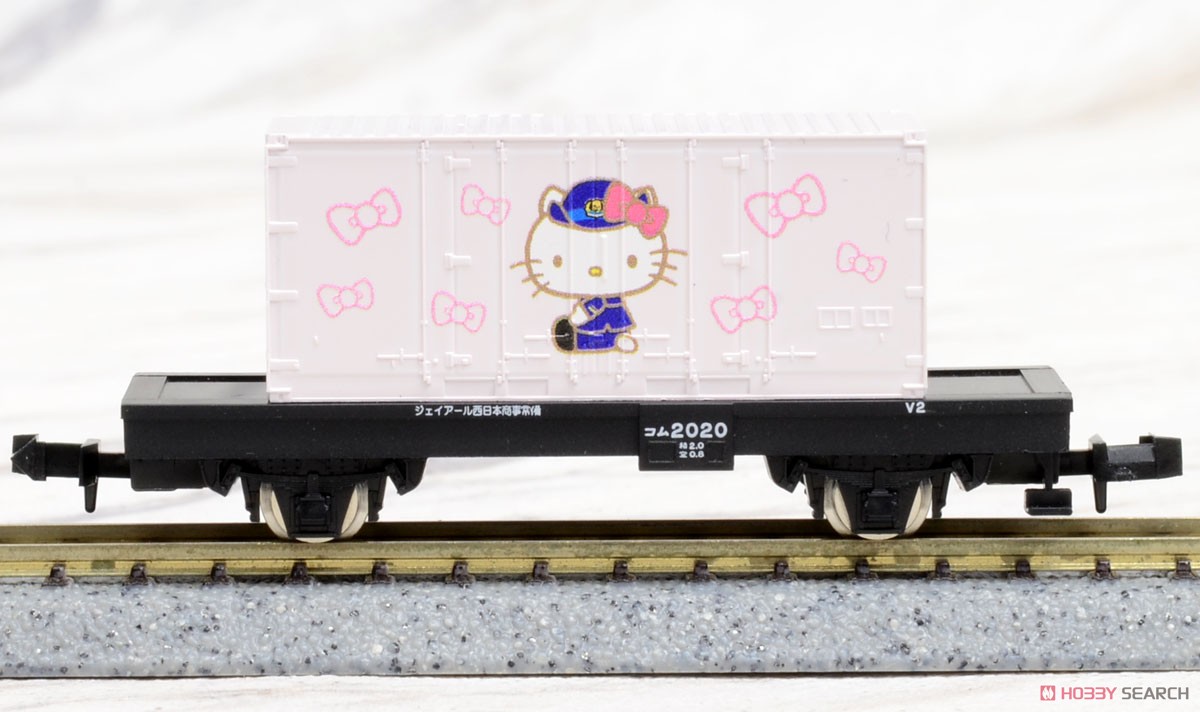 TOMIX オリジナルデザイン貨車 コム1形 ハローキティ新幹線 (鉄道模型