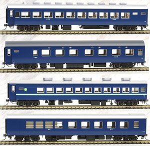 16番(HO) 国鉄 10系客車 (夜行急行列車) セット (4両セット) (鉄道模型