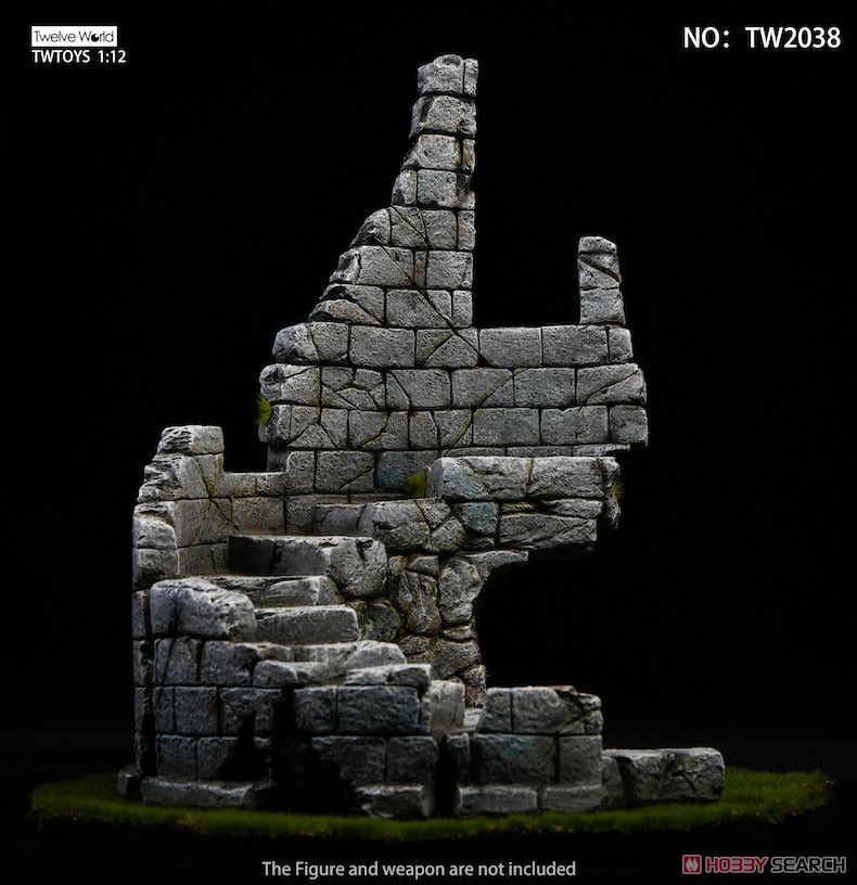 朽ちた古城 ジオラマ (ドール) - ホビーサーチ ドール