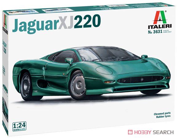 ジャガー XJ 220 (日本語説明書付属) (プラモデル) - ホビーサーチ