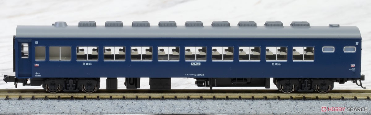 43系 夜行急行 「きそ」 6両基本セット (基本・6両セット) (鉄道模型