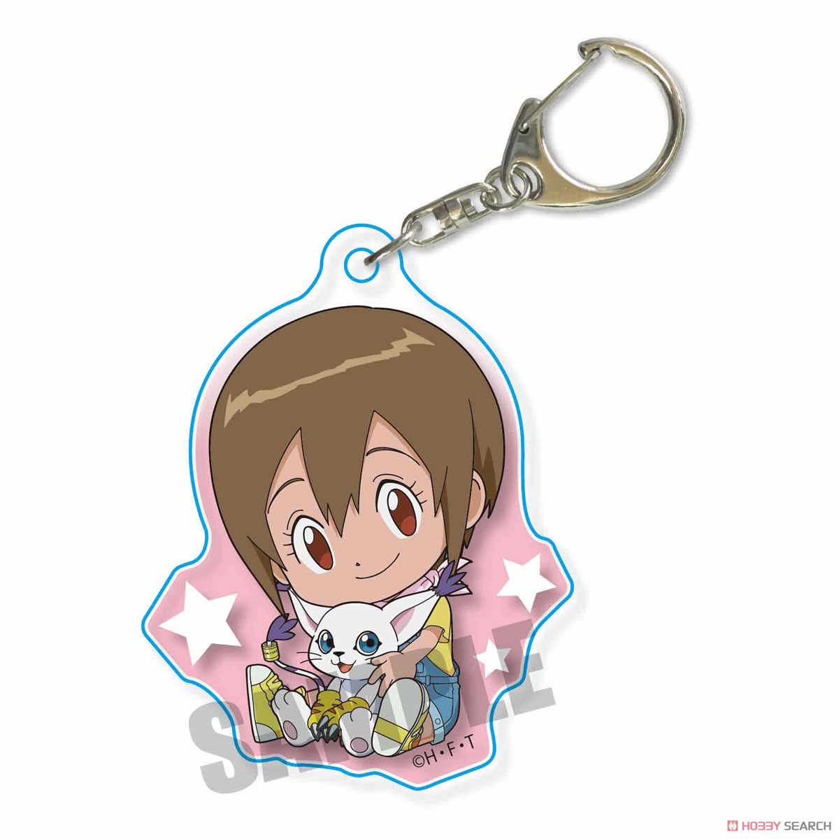 デジモン ペアチャームキーホルダー ヤマト ガブモン デジモン ペア