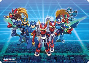キャラクター万能ラバーマット ロックマン 「ロール！ロール！ロール