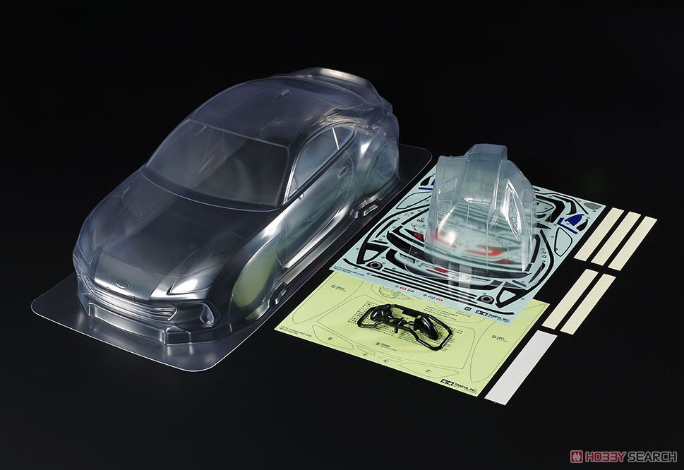 HOTBODIES ベルトドライブ4WDシャーシ、ダッジボディ AMユニットセット