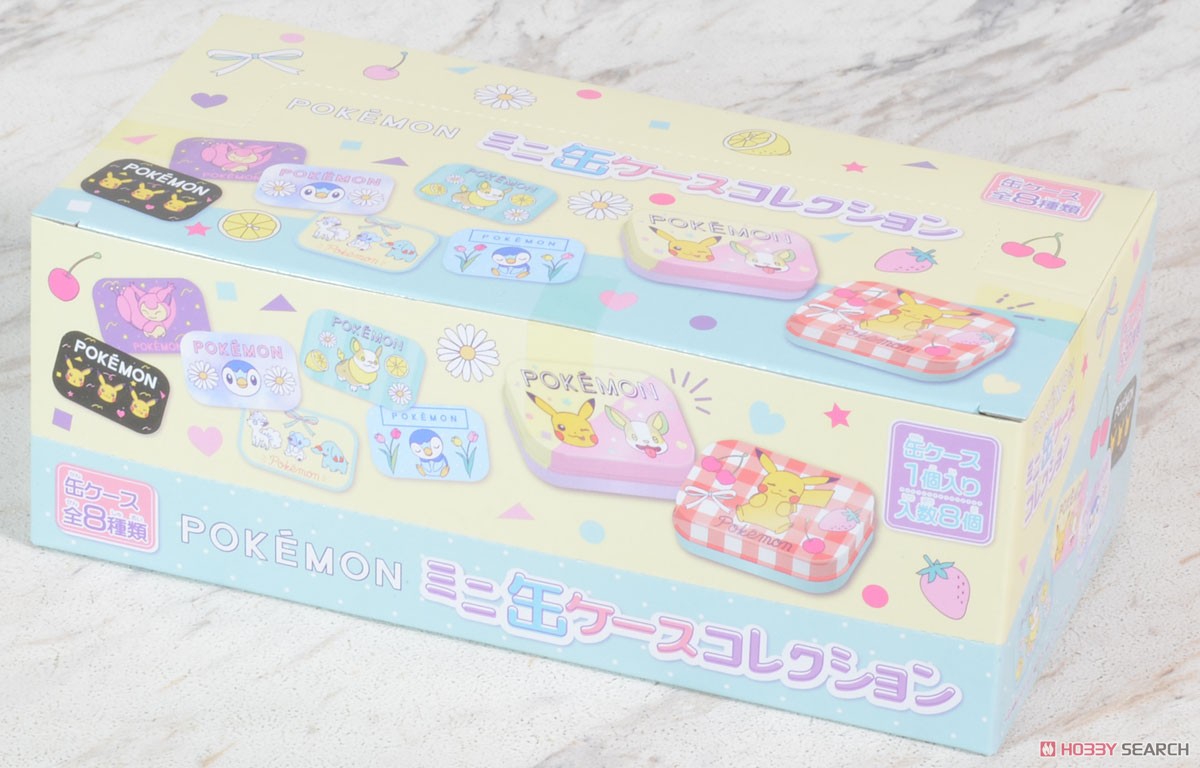 ポケットモンスター ミニ缶ケースコレクション (8個セット