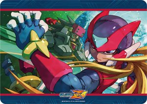 キャラクター万能ラバーマット ロックマン ゼロ4 「ゼロ＆クラフト