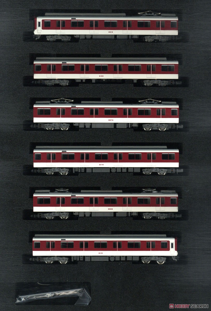 近鉄 8600系 (後期形) 6両編成セット (動力付き) (6両セット) (塗装