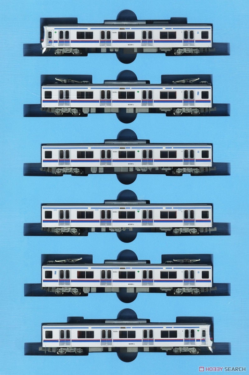 都営三田線 6300形 3次車 6330F 6両セット (6両セット) (鉄道模型