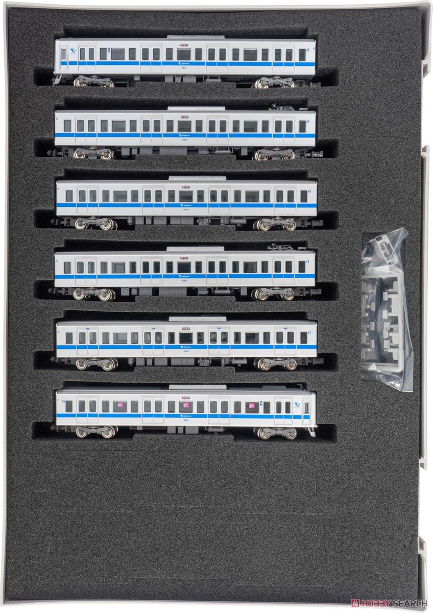 小田急 3000形 1次車 (インペリアルブルー帯・車番選択式) 6両編成
