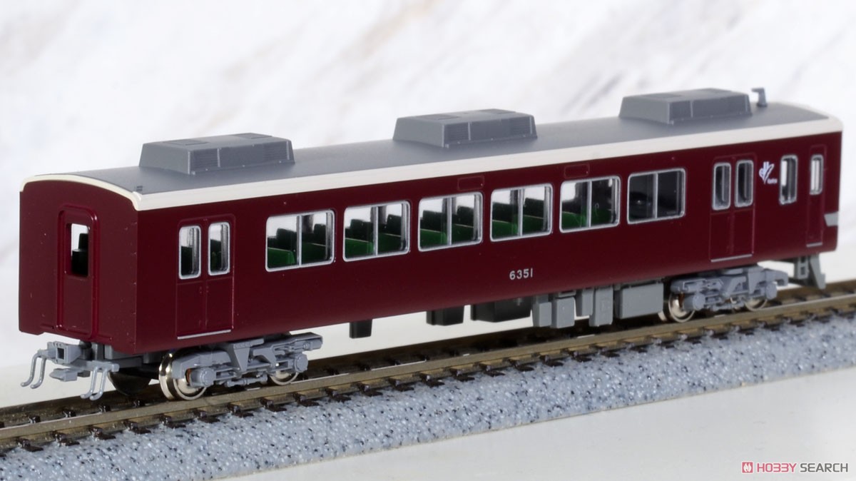 阪急 6300系 (小窓あり) 4両基本セット (基本・4両セット) (鉄道模型
