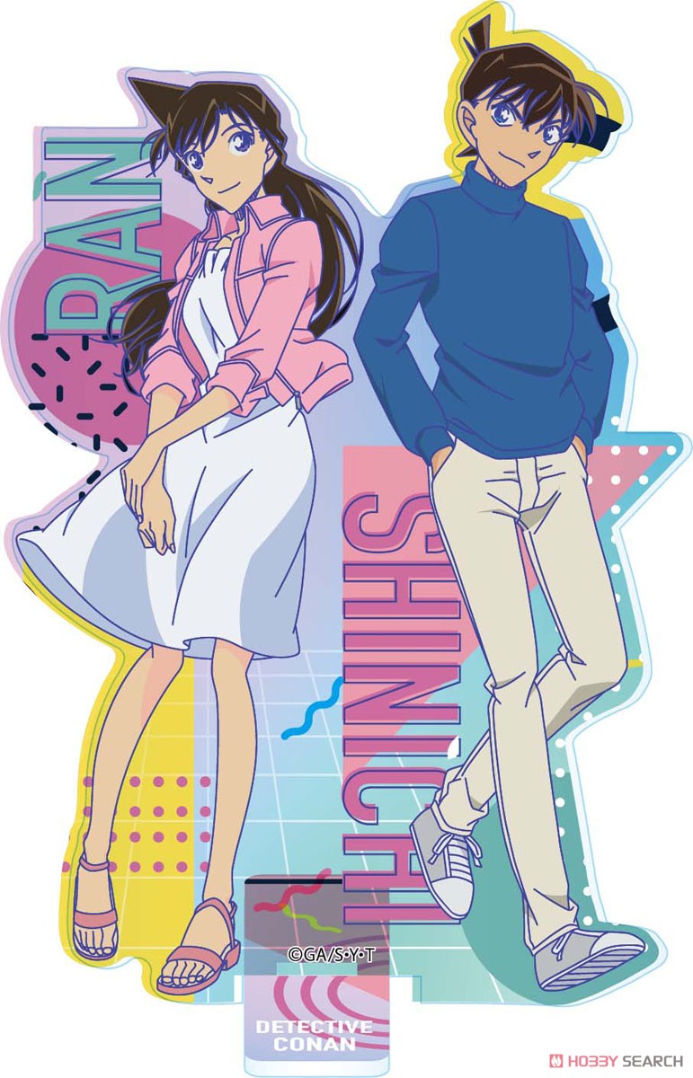 非売品トンボ学生服×名探偵コナン等身大パネル（工藤新一×毛利蘭）