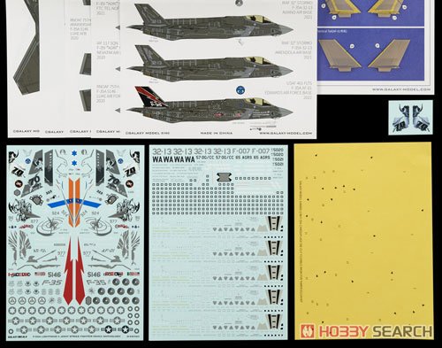 F-35A用デカール&マスキングシートセット - ホビーサーチ ミリタリープラモ