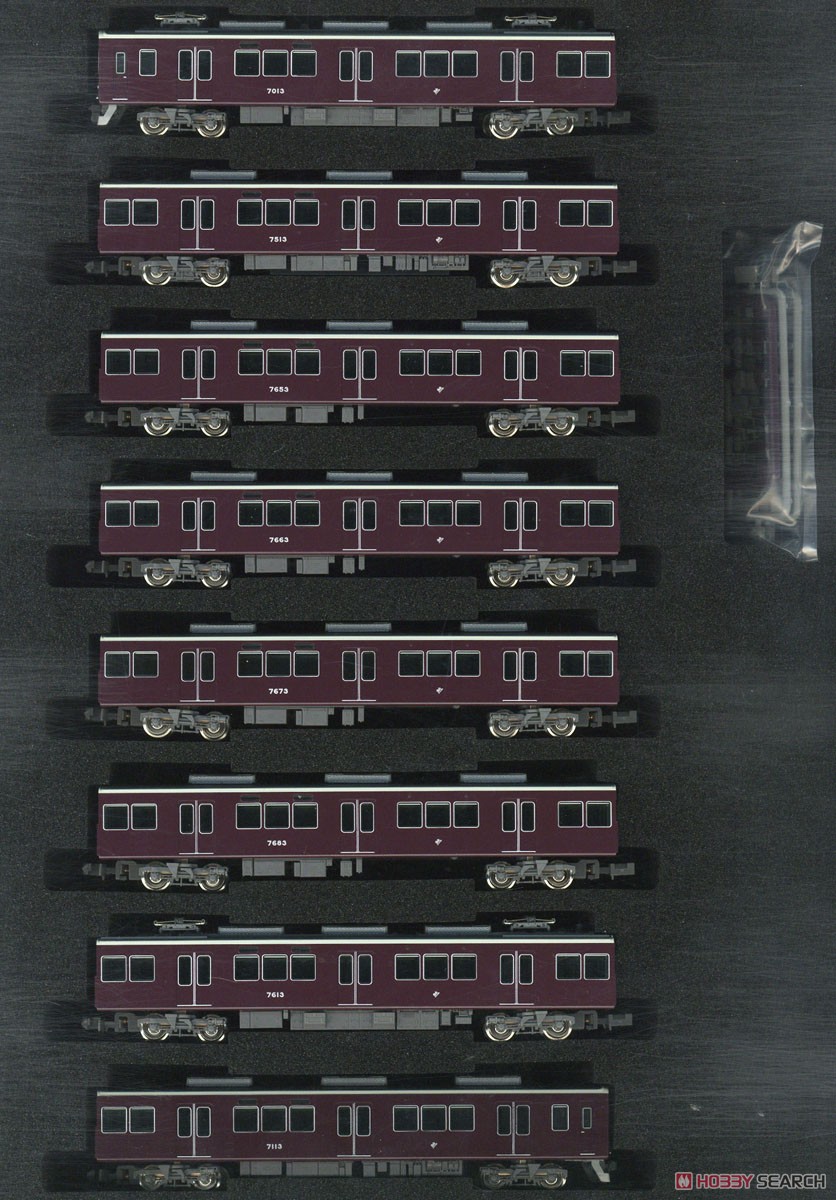 阪急 7000系 (リニューアル車・神戸線・7013編成) 8両編成セット (動力