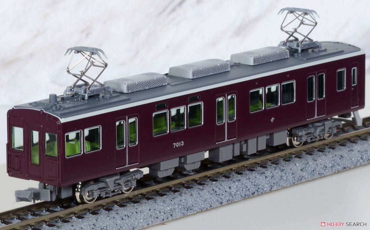 阪急電鉄7000系7020f リニューアル車 8両編成 グリーンマックス神戸線