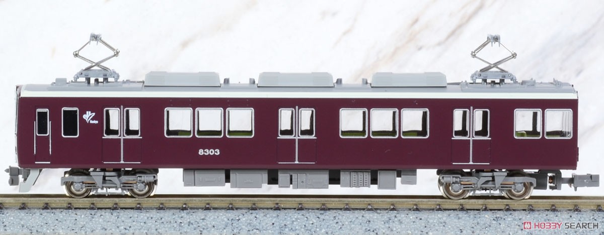 阪急 8300系 (2次車・8303編成・旧塗装) 8両編成セット (動力付き) (8