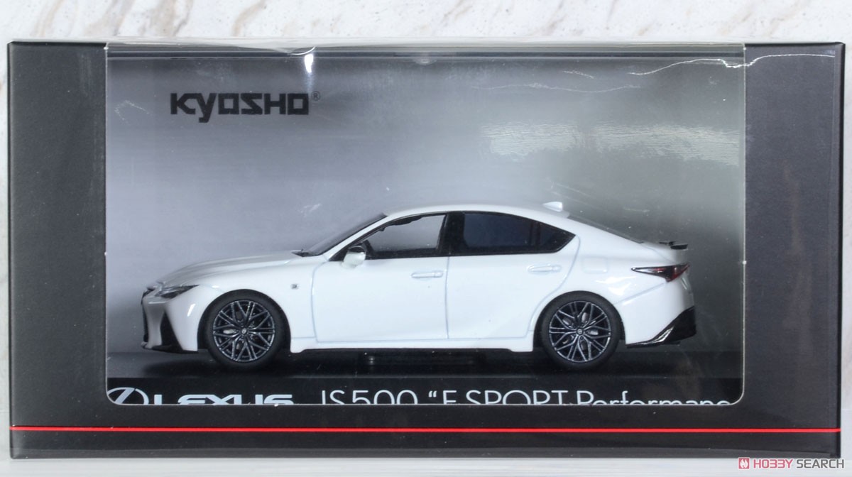 Lexus IS 500 F Sport Performance (White Nova Glass Flake) (Diecast
