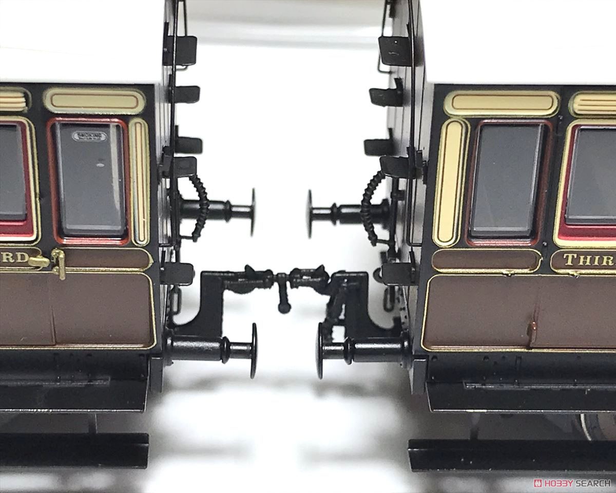 OO) OOゲージ用 ねじ式連結器 (イギリス型車両用 NEM362規格) (2両分入