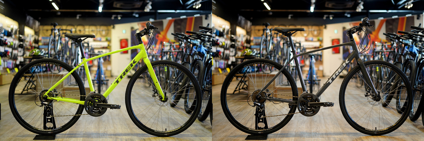 いま特に売れいてるTREK（トレック）のクロスバイクとマウンテンバイク