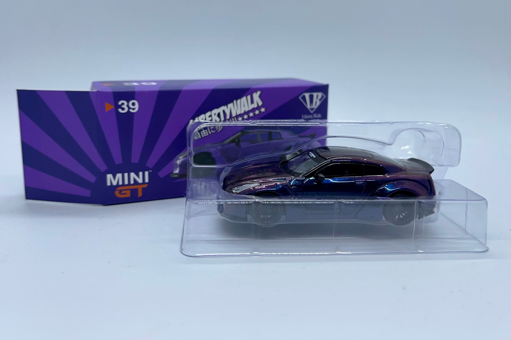 MINI GT リバティーウォーク LBWK GT-R マジックパープル Mini GT No