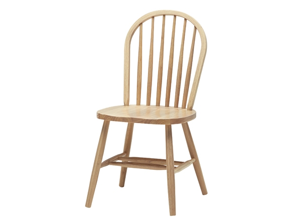 KEYUCA バリタウインザーチェア 色:ナチュラル ② 天然木ウィンザー調