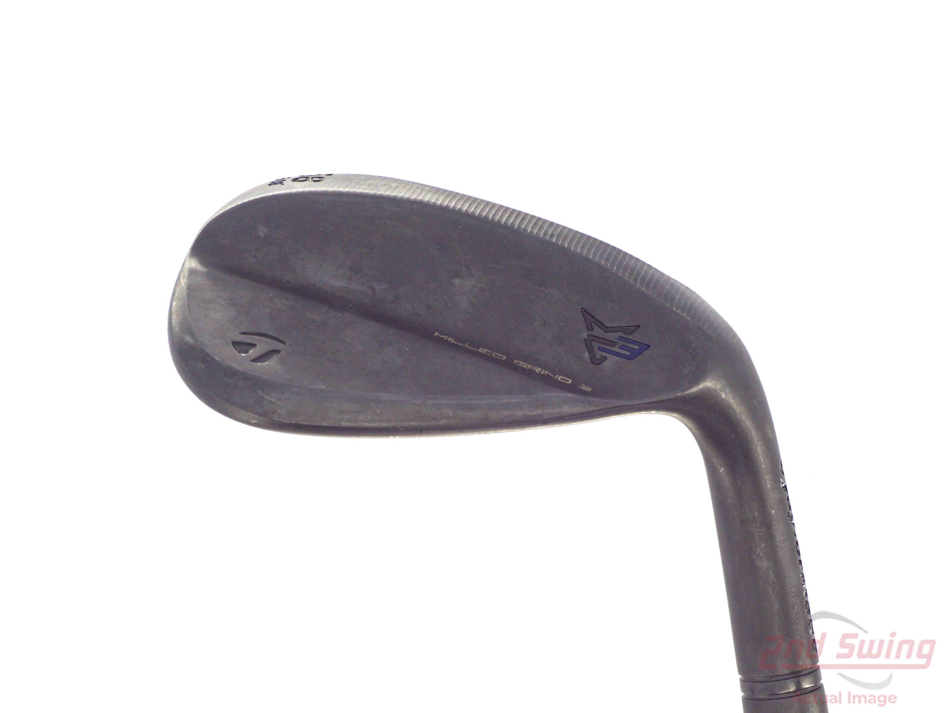 TaylorMade Milled Grind 3 Raw Black Wedge | 2nd Swing Golf