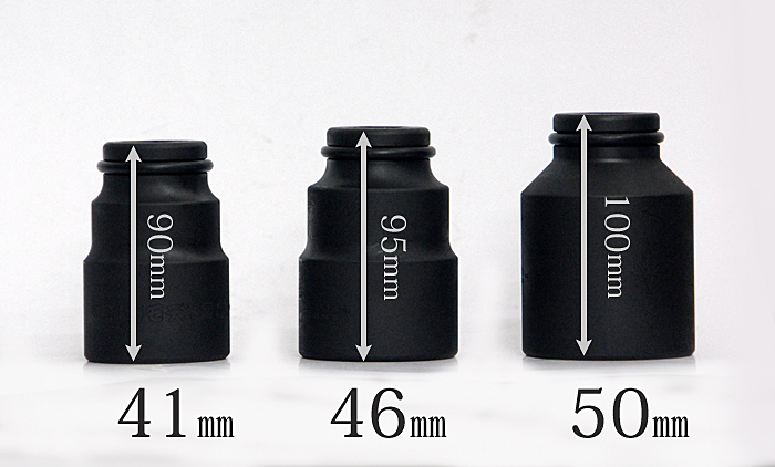 椿モデル インパクトセミロング 【19mmレンチ用】 12角 【41ミリ】【46