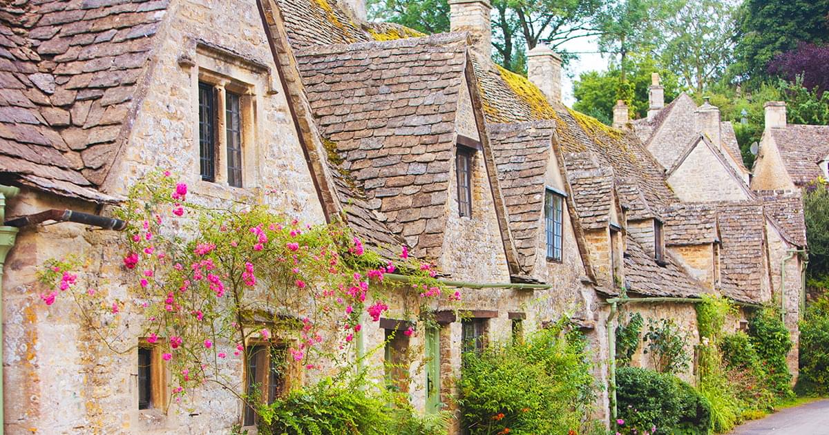 Tanko 4点おまとめ立体感のある風景画 ヴィンテージイギリスの村風景