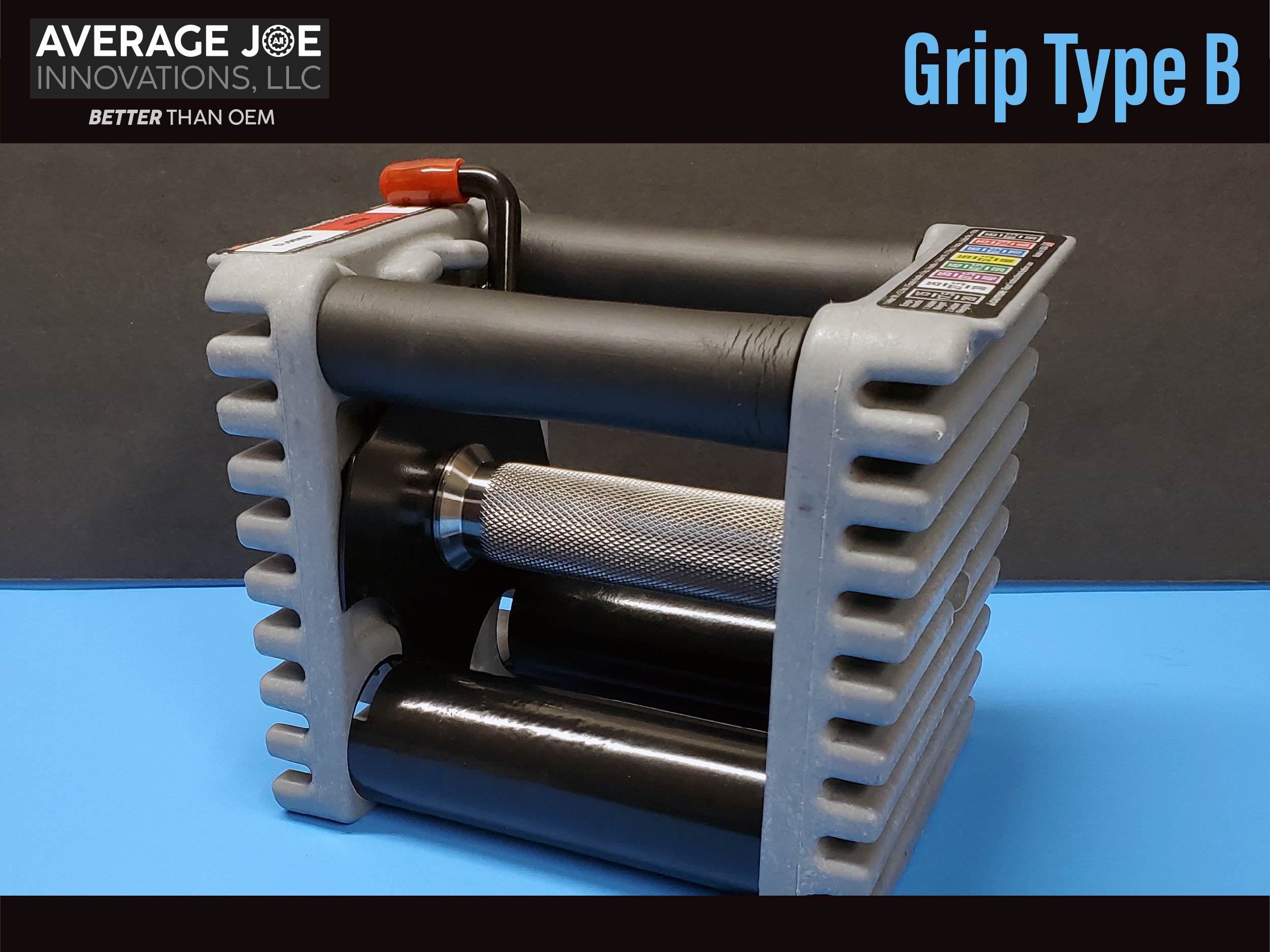 Average Joe Innovations, LLC - 316 Stainless Steel Knurled Grip Kits