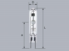 商品一覧 メタルハライドランプ セラミック発光管形 (HCI) | 光洋電機