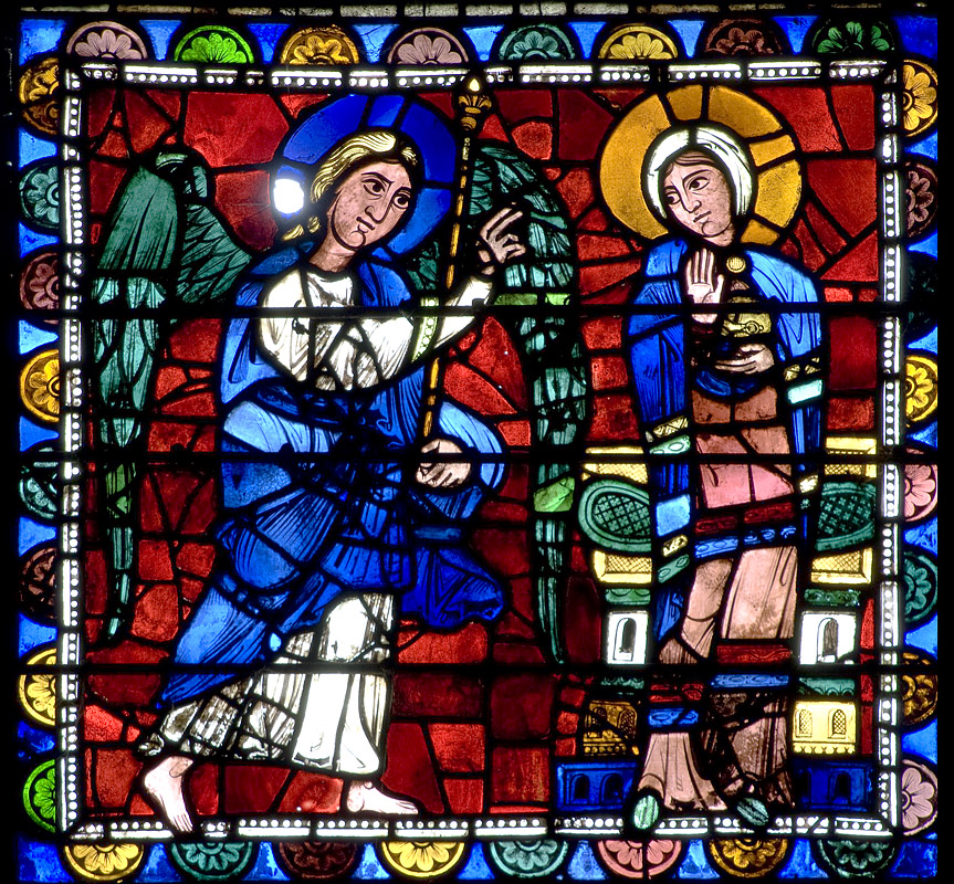 1 ともる 受胎告知1 | キリスト教美術をたのしむ 金沢百枝 | ブログ