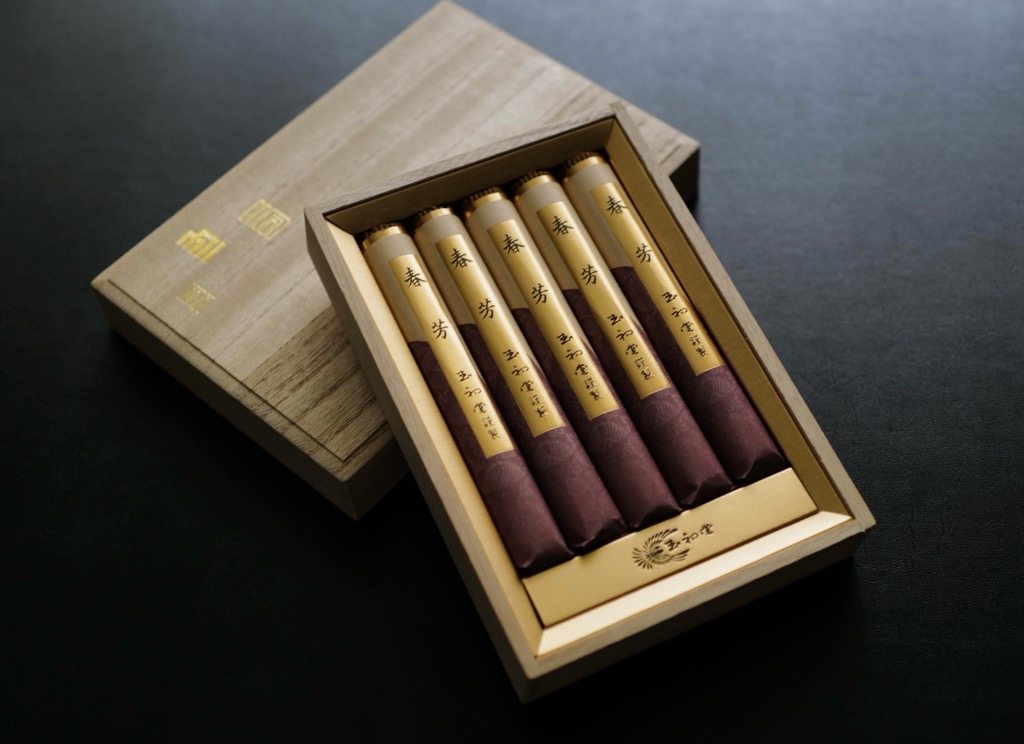 短寸5把入高級進物線香シリーズ発売 | TOPICS | お線香・お香の玉初堂