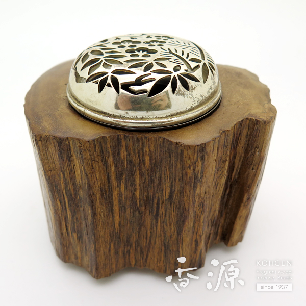 限定品】沈香香炉 金属ホヤ（梅） 約259gの通販 - お香専門店香源