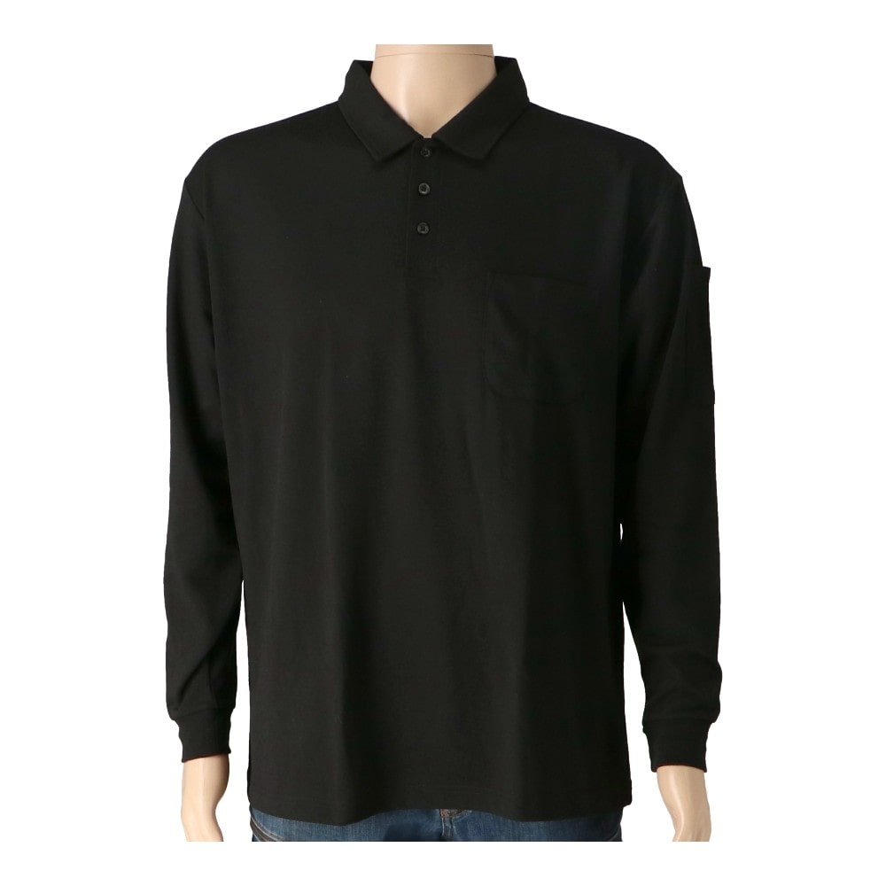 PROACT 綿混ワークポロシャツ ブラック M(M ブラック): 作業用品