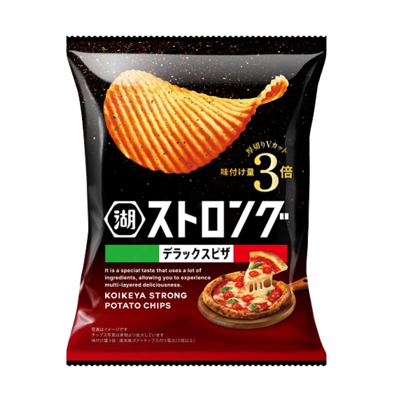 湖池屋ストロング デラックスピザ: 終売商品 | 公式通販 湖池屋オンライン