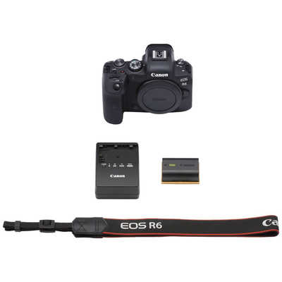 キヤノン CANON EOS R6 ミラーレス一眼カメラ ブラック [ボディ単体