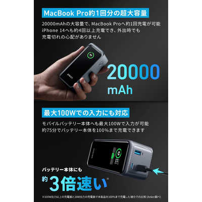 アンカー Anker Japan モバイルバッテリー Anker Prime Power Bank