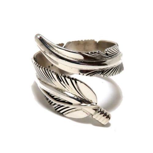 フェザーリング、インディアンジュエリー、羽型ジュエリー、Harvey Mace