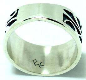 ホピ族製作のリング インディアンジュエリー