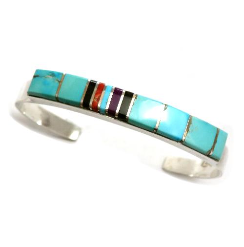 インディアンジュエリー ズニ族バングル ブレスレット