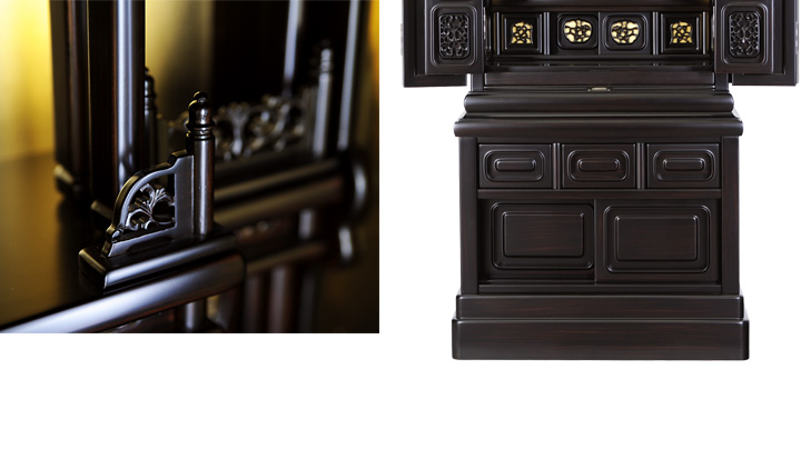 大国Z 黒檀調 14×42号～16×47号 | 激安仏壇仏具の販売なら