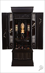 綾絵 黒檀調 18×53号～20×57号 | 激安仏壇仏具の販売なら