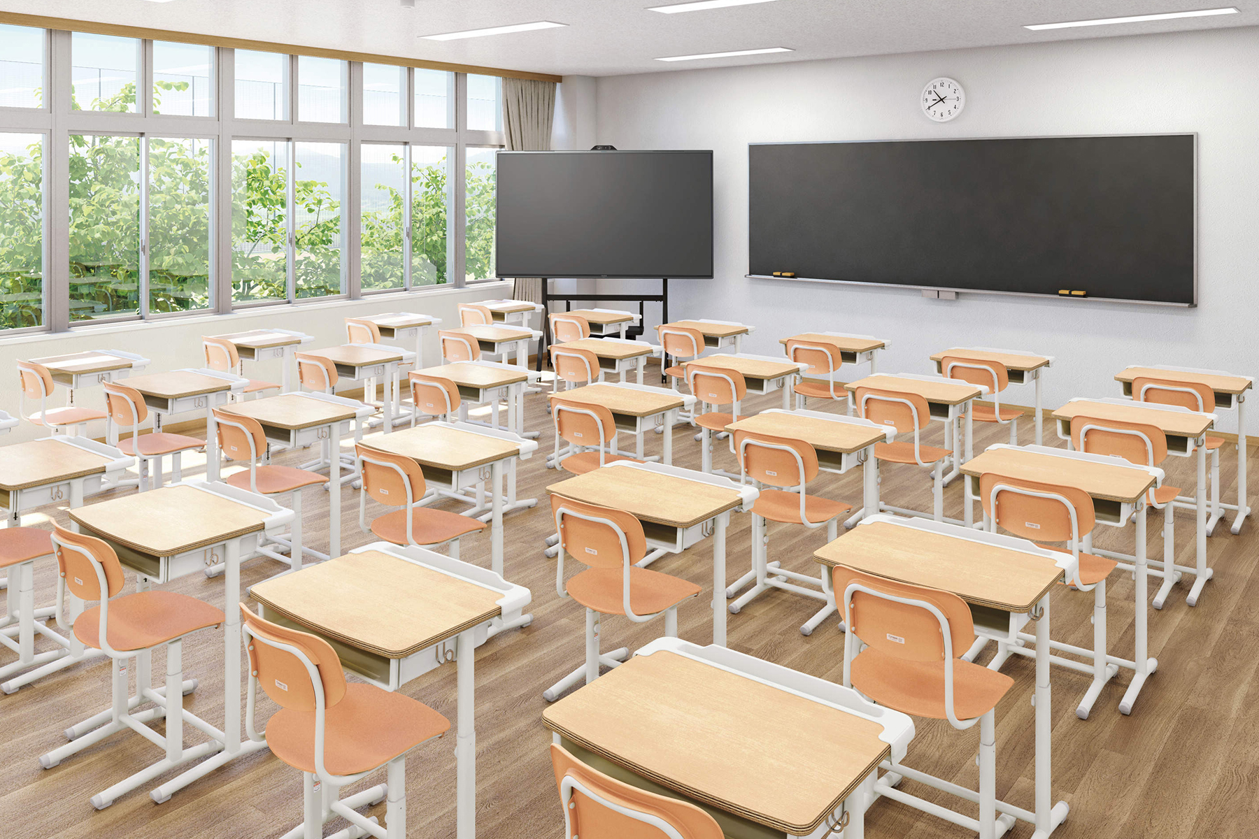 キャンパスフォースクール｜家具｜コクヨ