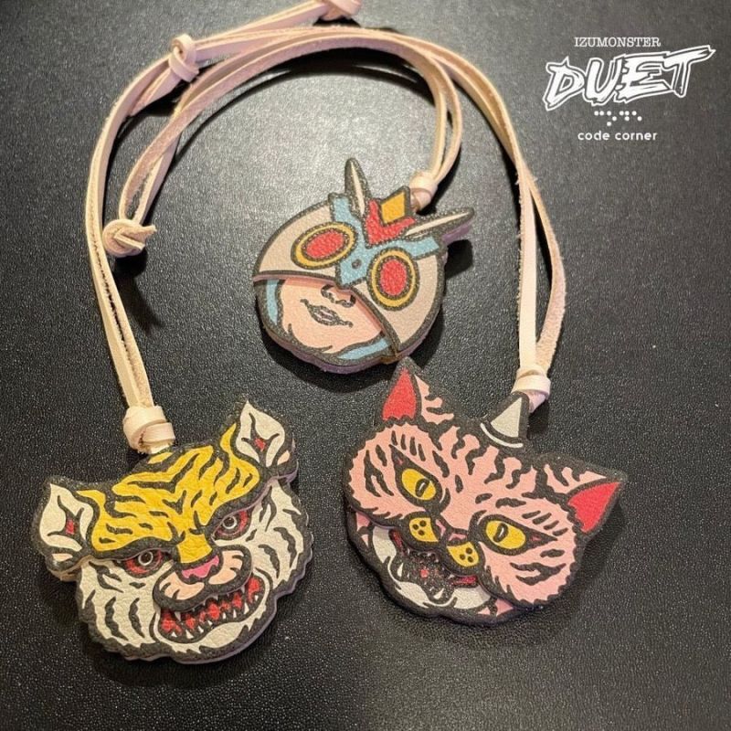 IZUMONSTER × CODE CORNER LEATHER CHARM - KONER GALLERY ONLINE STORE