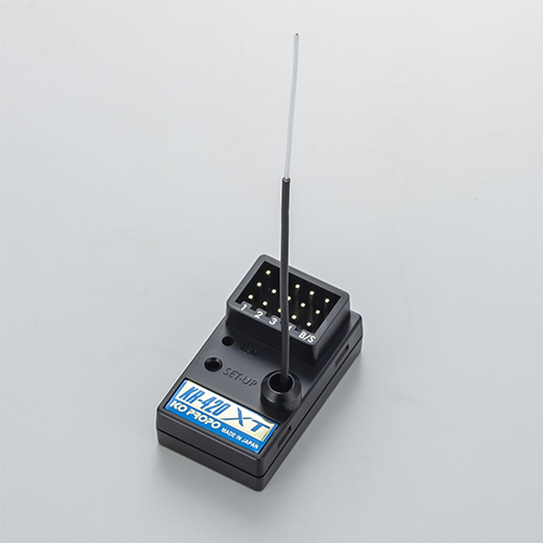 EX-NEXT（標準グリップ）ブラックSP KR-420XT（ｼｮｰﾄｱﾝﾃﾅ）付き送受信機