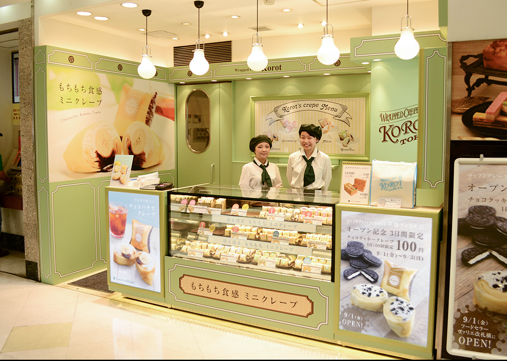 クレープ【コロット 草加ヴァリエ店】-コロットは、都内を中心に展開